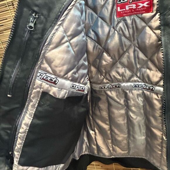 Cortech Tour Master LRX Series 2 Jacket Medium (10-12) Motorcycle Jacket Black - Picture 7 of 9